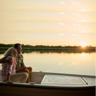 Boating Sunset Smiths Lake